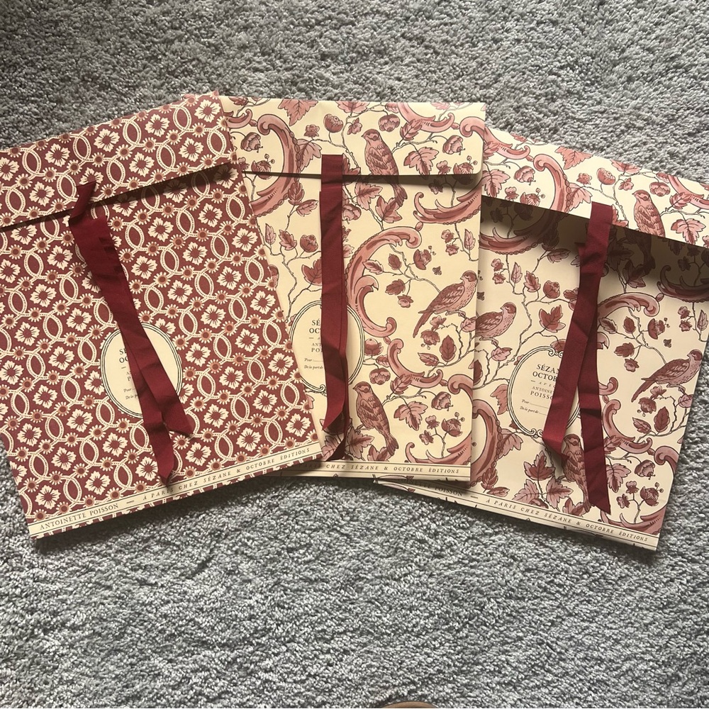 New Sezane Paper Gift Bag, great for gift packaging